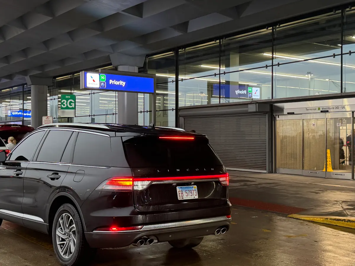 Lake County professional taxi fleet at O'Hare Airport