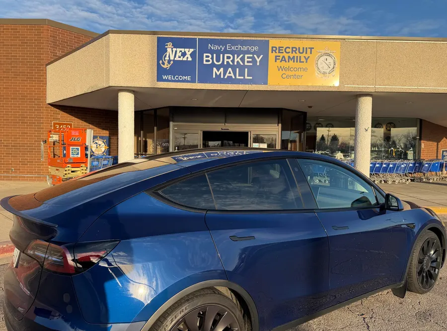Navy Graduation Taxi — Lake Forest Zee Cab at Great Lakes Naval Station Burkey Mall